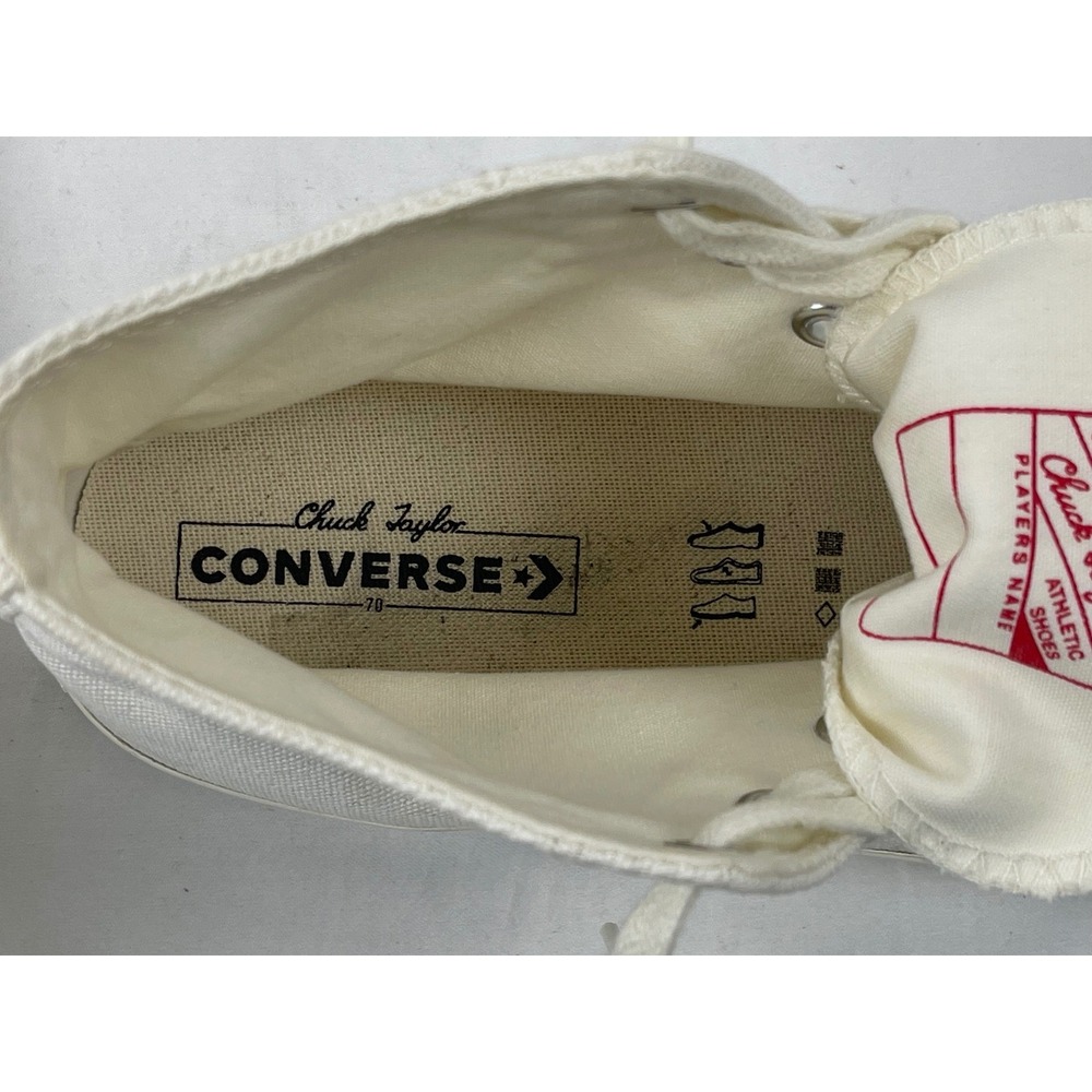 Converse Devin Booker x Chuck 70 High All Star Men 12 Cream Arizona 75 Sneaker - Picture 11 of 12